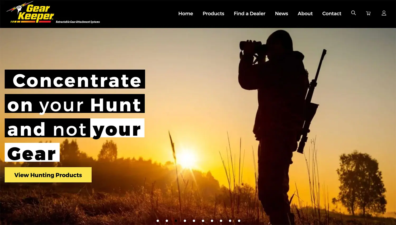 Gear Keeper Website